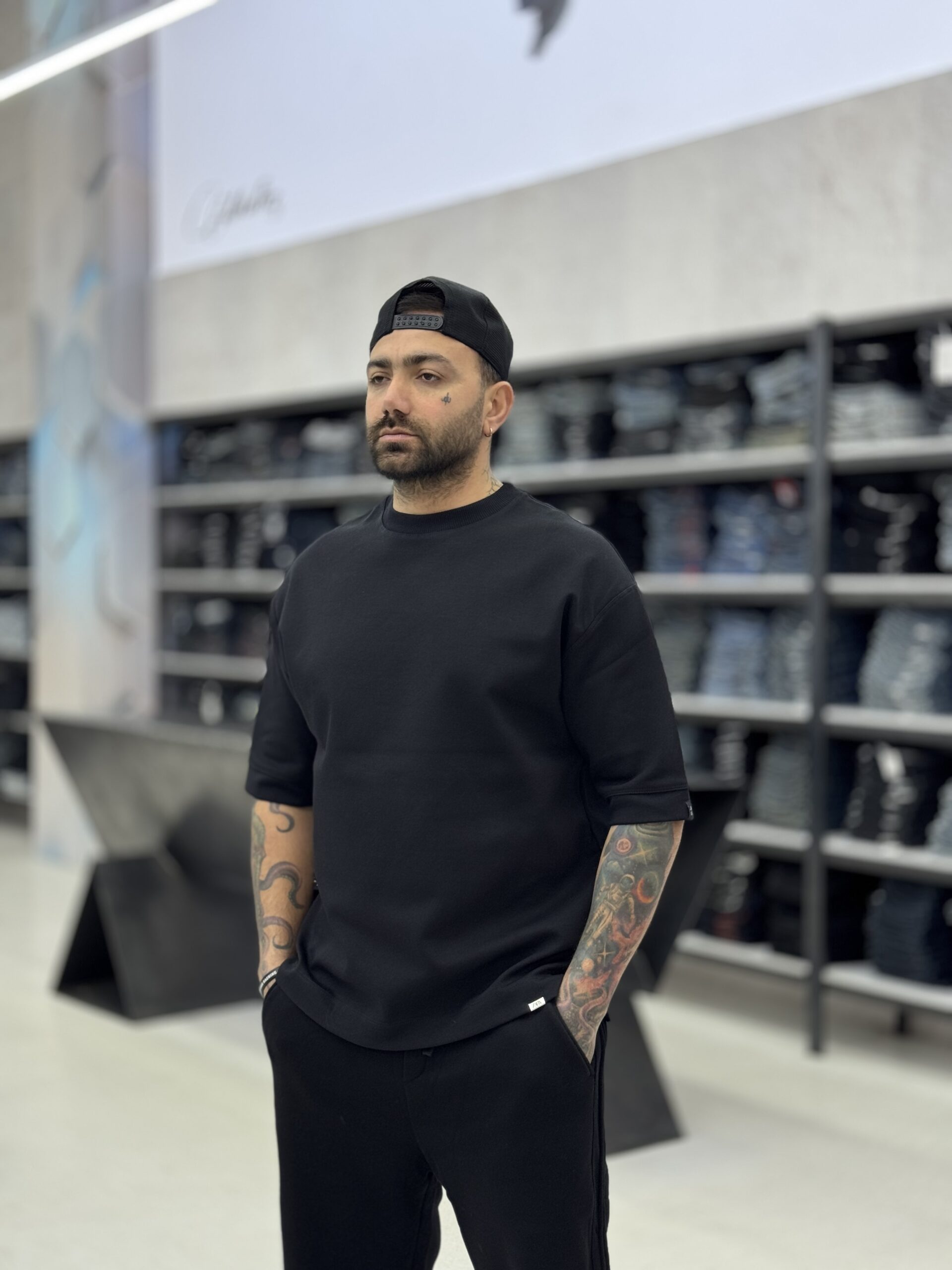 تیشرت دورس آستین سه ربع